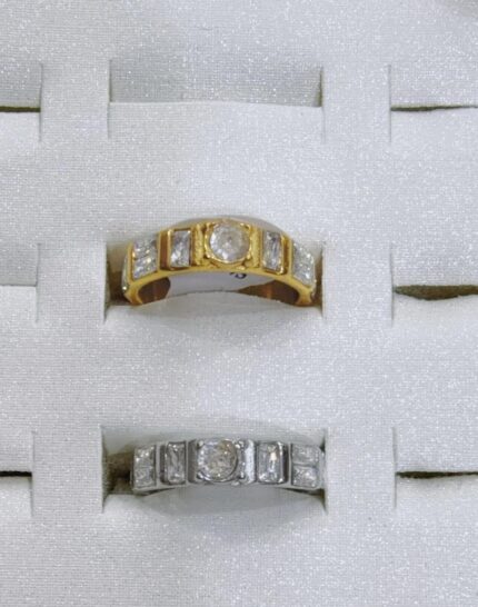 Anel de aço inoxidável