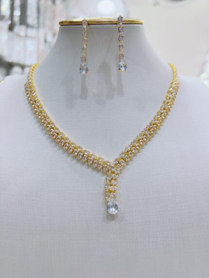 Colar de festa strass