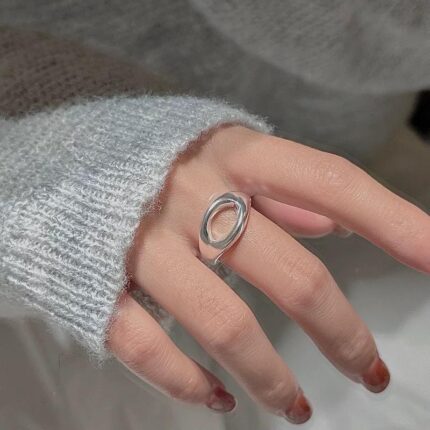 Anel de aço inoxidável