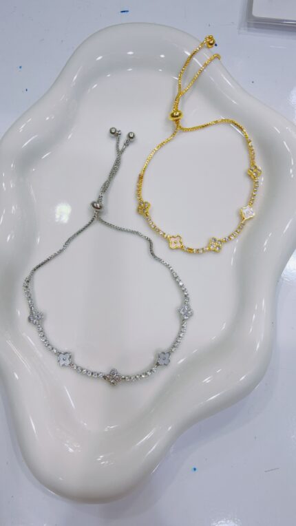 Pulseira de folheado